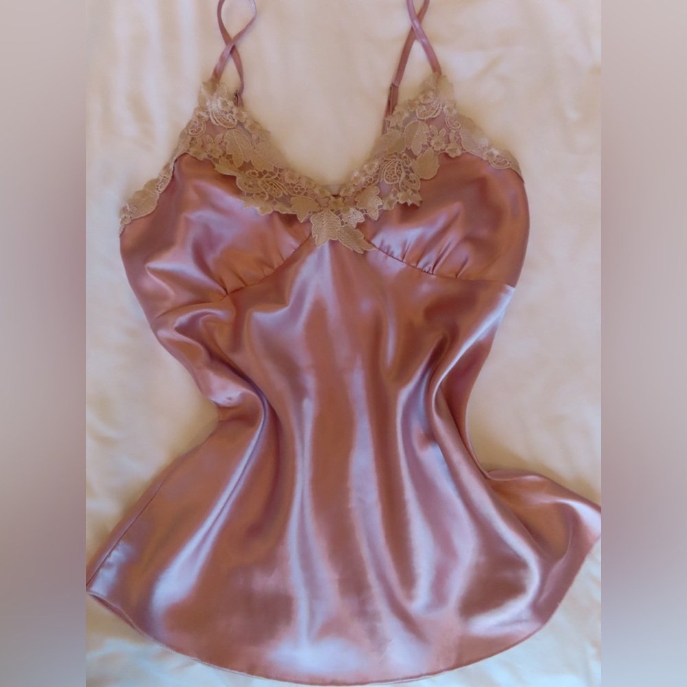 Silk and Lace Cami Top